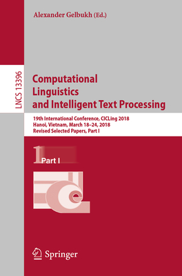 Computational Linguistics and Intelligent Text Processing