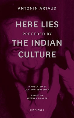 "Here Lies" preceded by "The Indian Culture"