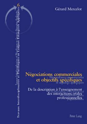 Negociations commerciales et objectifs specifiques