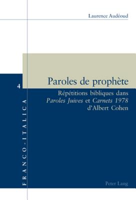 Paroles de prophete