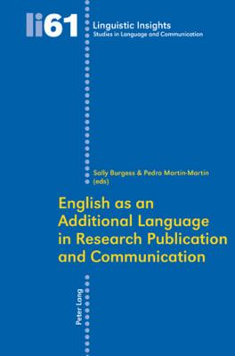 English as an Additional Language in Research Publication and Communication