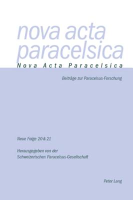 Nova ACTA Paracelsica 20/21