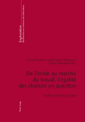 De l'ecole au marche du travail, l'egalite des chances en question