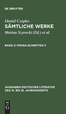 Prosa-schriften II