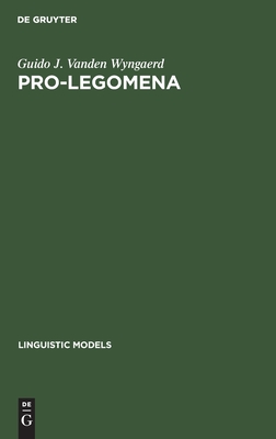Pro-Legomena