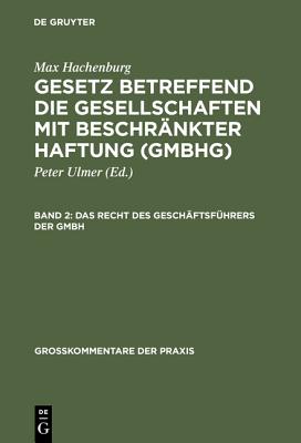 Recht des Geschäftsführers der GmbH