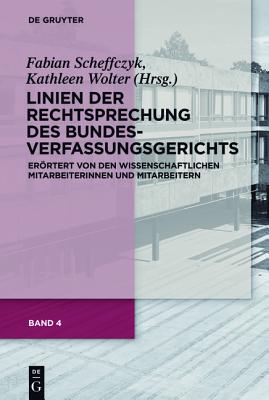 Linien der Rechtsprechung des Bundesverfassungs­gerichts