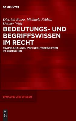 Bedeutungs- Und Begriffswissen Im Recht