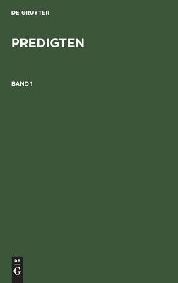 Predigten. Band 1