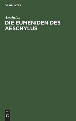 Eumeniden des Aeschylus