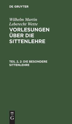 besondere Sittenlehre
