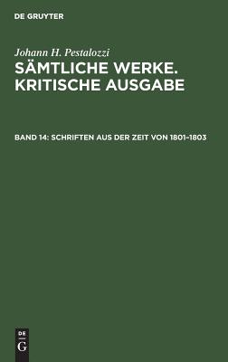 Schriften aus der Zeit von 1801–1803