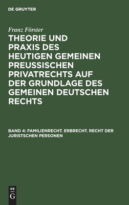 Familienrecht. Erbrecht. Recht der juristschen Personen