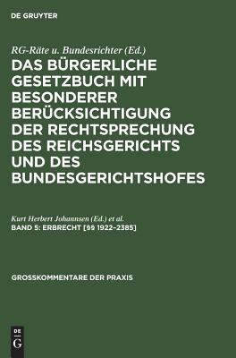 Erbrecht [§§ 1922–2385]