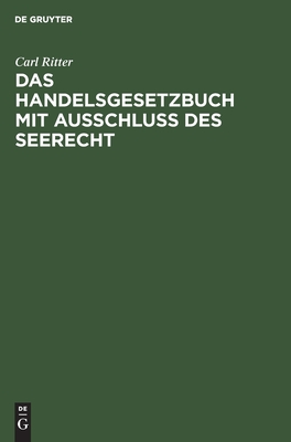 Handelsgesetzbuch mit Ausschluß des Seerecht