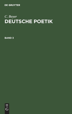 Deutsche Poetik. Band 3