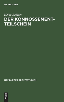 Konnossement-Teilschein