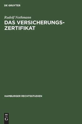 Versicherungs-Zertifikat