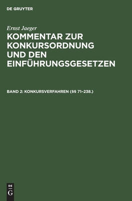 Konkursverfahren (§§ 71–238.)