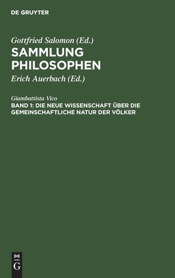 neue Wissenschaft über die gemeinschaftliche Natur der Völker