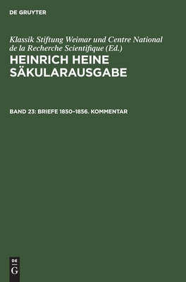 Briefe 1850–1856. Kommentar