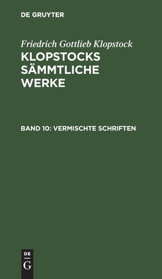 Vermischte Schriften