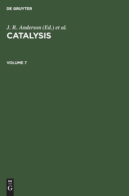 Catalysis. Volume 7