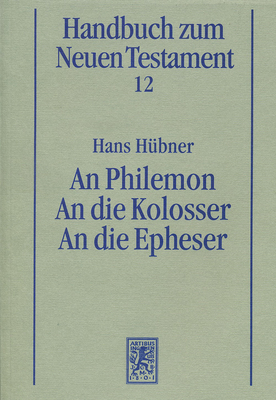 An Philemon. An die Kolosser. An die Epheser