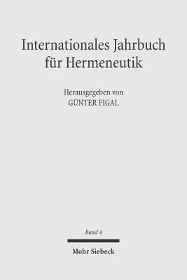 Internationales Jahrbuch fur Hermeneutik