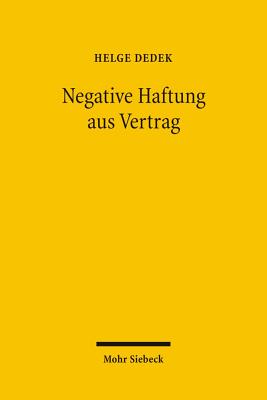 Negative Haftung aus Vertrag