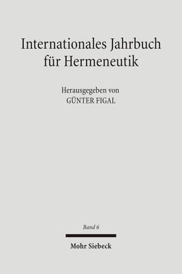 Internationales Jahrbuch fur Hermeneutik