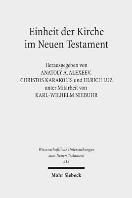 Einheit der Kirche im Neuen Testament