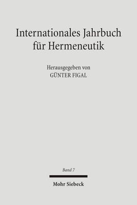 Internationales Jahrbuch fur Hermeneutik