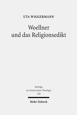 Woellner und das Religionsedikt