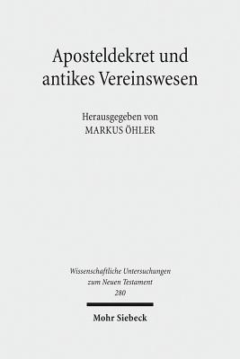 Aposteldekret und antikes Vereinswesen