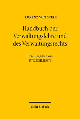 Handbuch der Verwaltungslehre und des Verwaltungsrechts