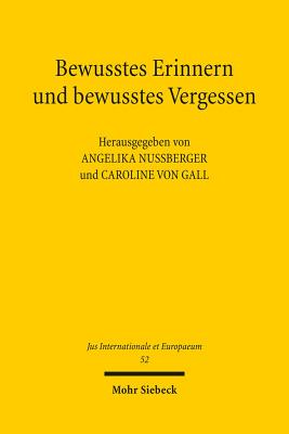 Bewusstes Erinnern und bewusstes Vergessen