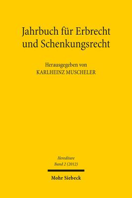 Jahrbuch fur Erbrecht und Schenkungsrecht