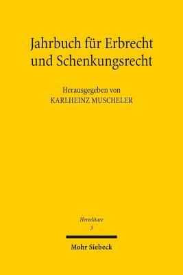 Jahrbuch fur Erbrecht und Schenkungsrecht
