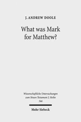 What was Mark for Matthew?