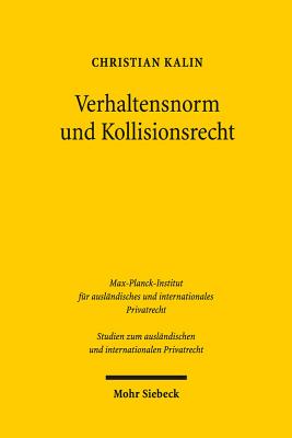 Verhaltensnorm und Kollisionsrecht