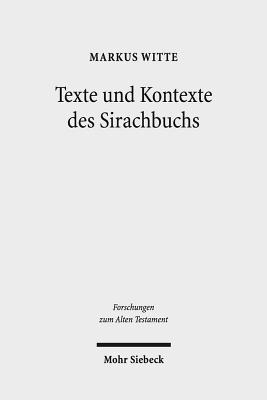 Texte und Kontexte des Sirachbuchs