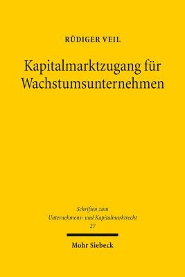 Kapitalmarktzugang fur Wachstumsunternehmen