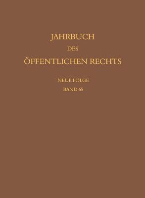 Jahrbuch des oeffentlichen Rechts der Gegenwart. Neue Folge