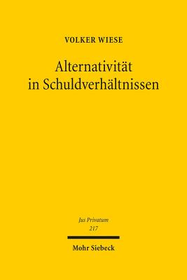 Alternativitat in Schuldverhaltnissen