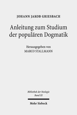 Anleitung zum Studium der popularen Dogmatik