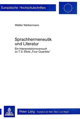 Sprachhermeneutik und Literatur