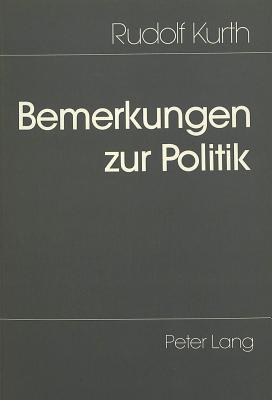 Bemerkungen zur Politik