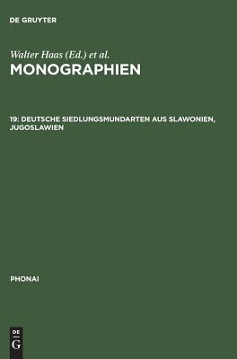 Deutsche Siedlungsmundarten Aus Slawonien, Jugoslawien