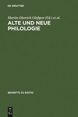 Alte Und Neue Philologie
